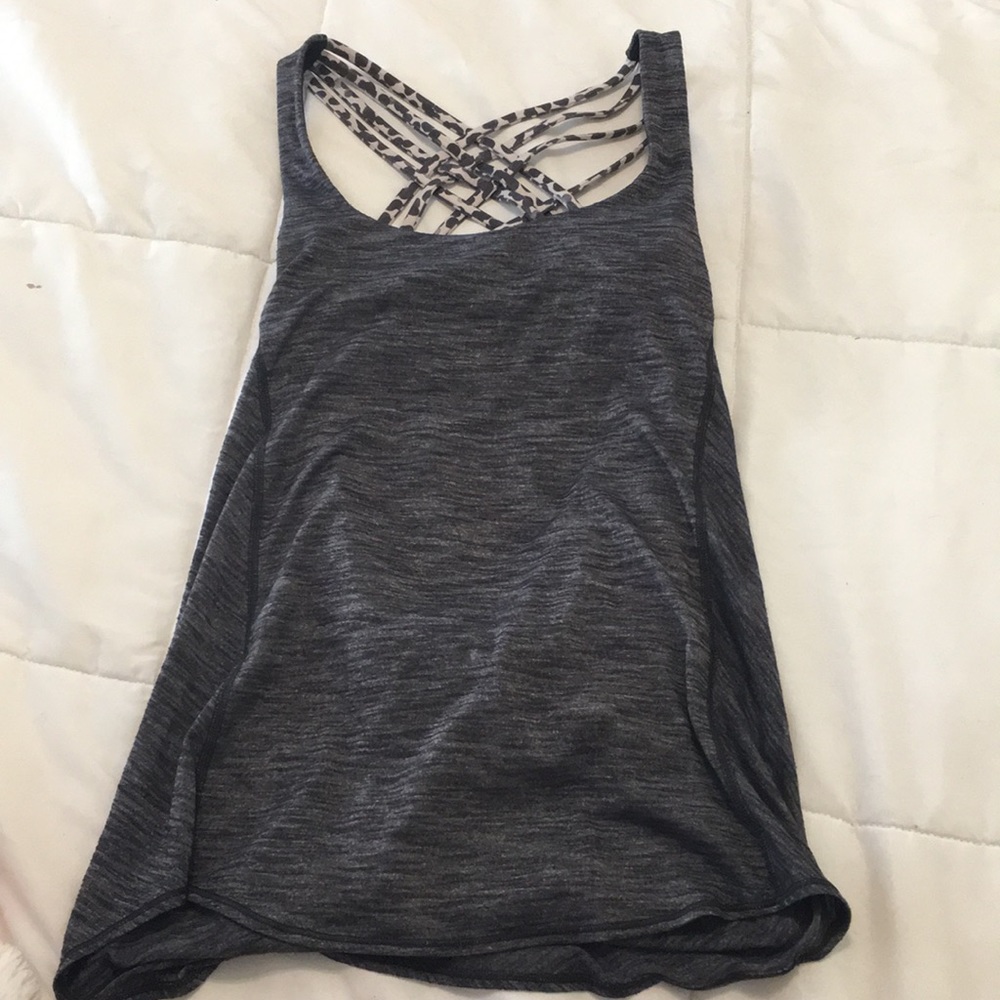 LULULEMON  tank top with attached sports bra